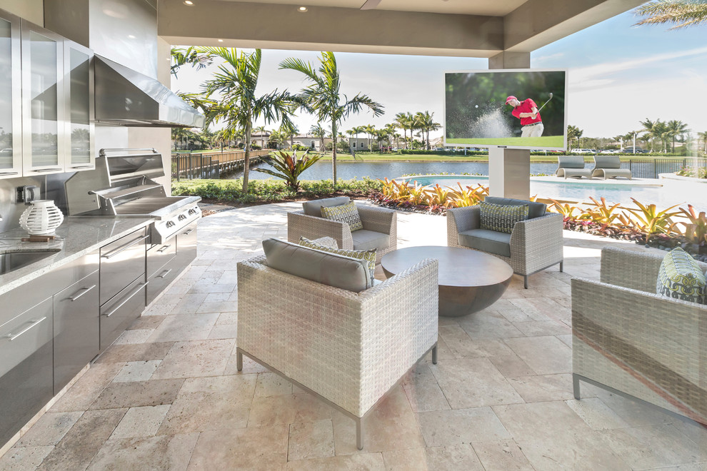 Outdoor Entertainment Systems Modern Patio San Diego by Shultz