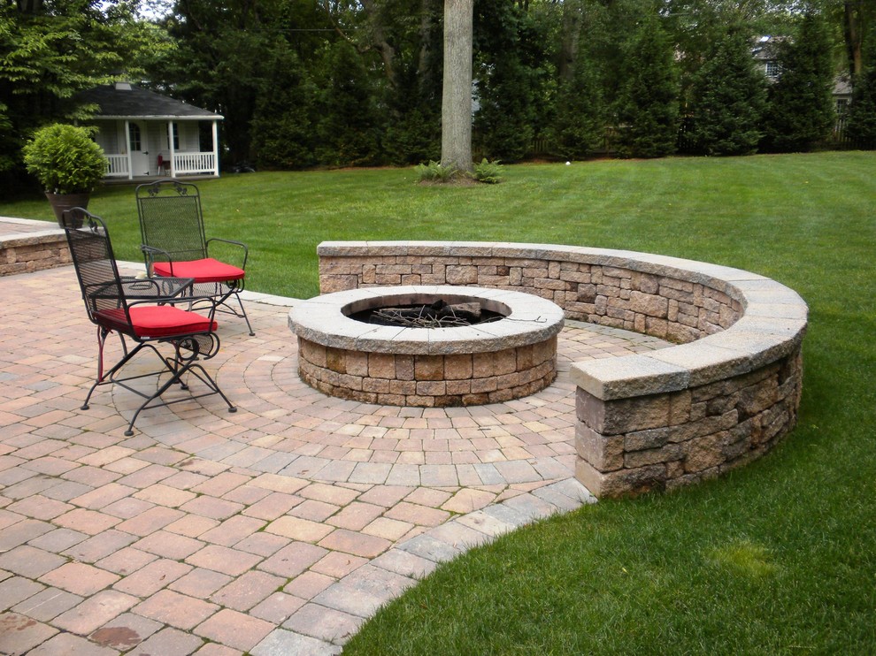 Outdoor Fireplaces and Firepits Traditional Patio Baltimore by