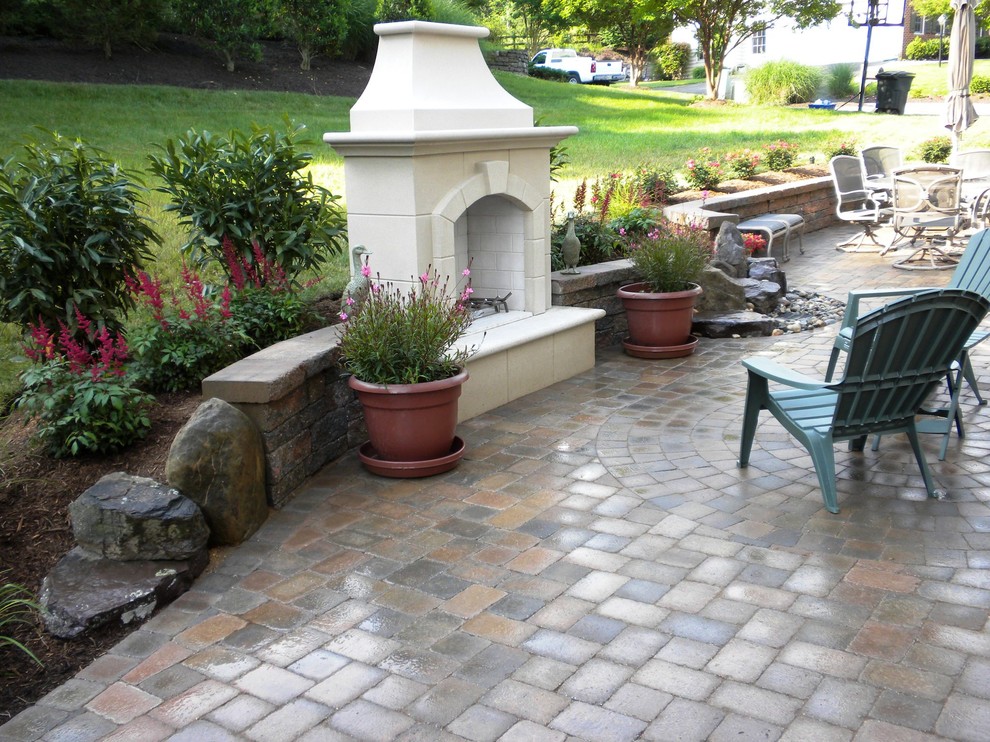 Inspiration for a mediterranean patio remodel in Baltimore