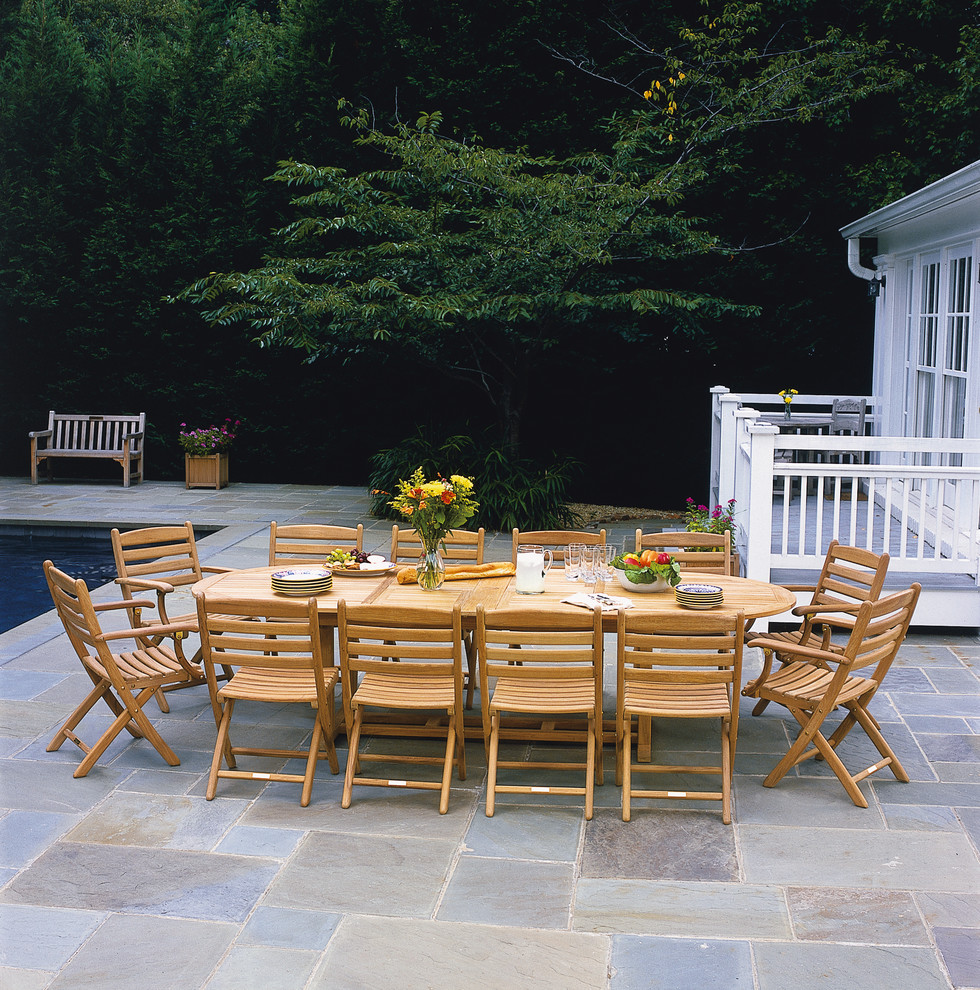 Outdoor FurnitureTeak Traditional Patio Boston by Paine's