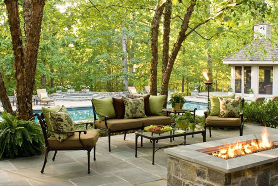 Outdoor / Indoor Recreation Transitional Patio DC Metro by