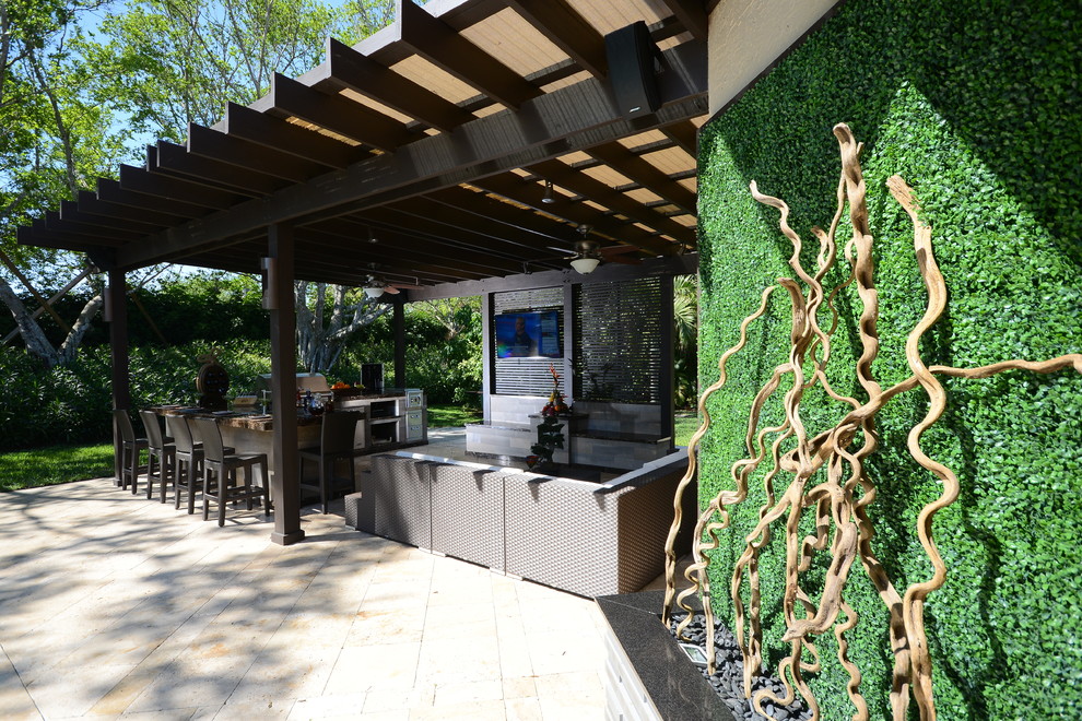 Outdoor Kitchen And Pergola Project In South Florida Traditional Patio Miami By Luxapatio Houzz Outdoor Kitchen And Pergola Project In, Luxapatio The Patio District