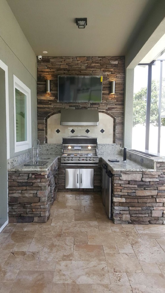 OUTDOOR KITCHEN DESIGN IDEAS - Transitional - Patio - Tampa - by ...