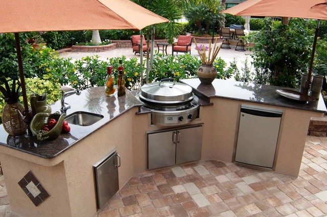 outdoor kitchen propane cooktop