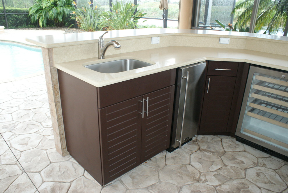Outdoor Kitchen - Naples, Fl - Modern - Patio - Miami - by Outdoor ...