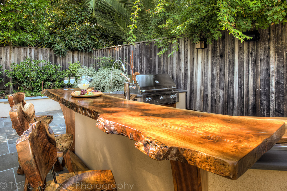 Inspiration for an eclectic patio remodel in San Francisco