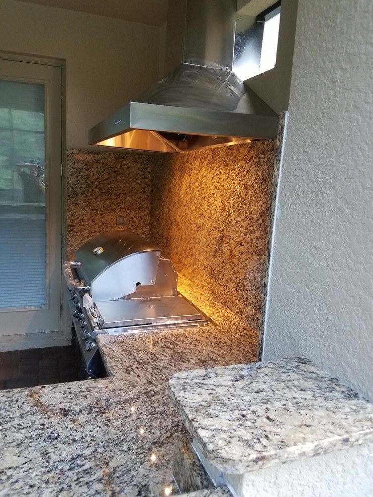 Outdoor Kitchen Wesley Chapel Rustic Patio Tampa by Stone