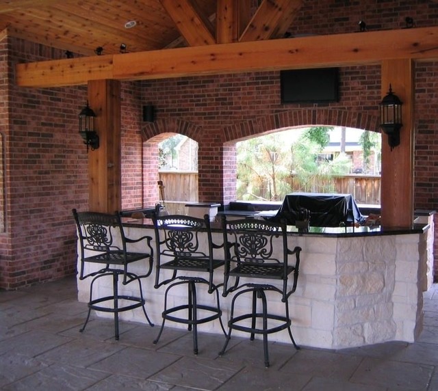 Outdoor Kitchens Traditional Patio Houston by Champions