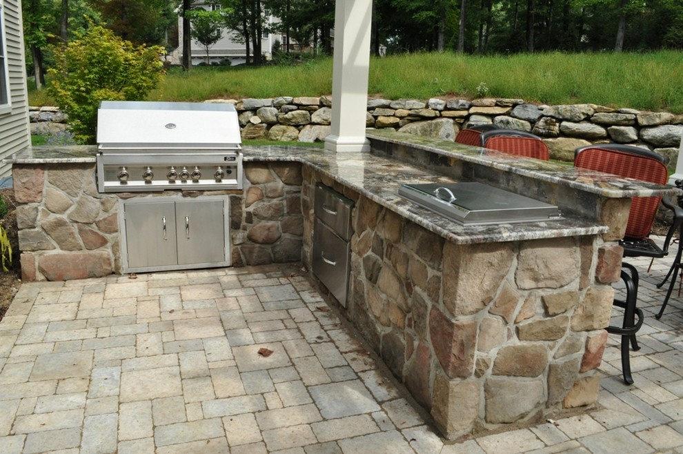 Outdoor Kitchens - Traditional - Patio - New York - by Harmony Design ...