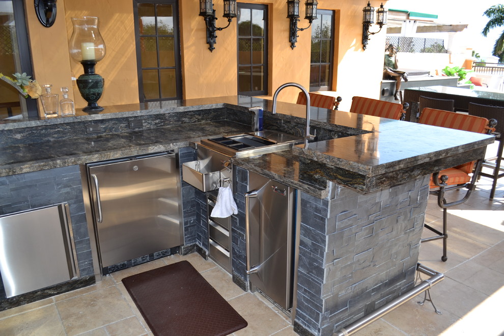 Outdoor kitchens Contemporary Patio Miami by Luxapatio Houzz