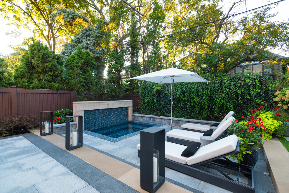 Outdoor Living & Lounge Area - Contemporary - Patio - Toronto - by Land ...