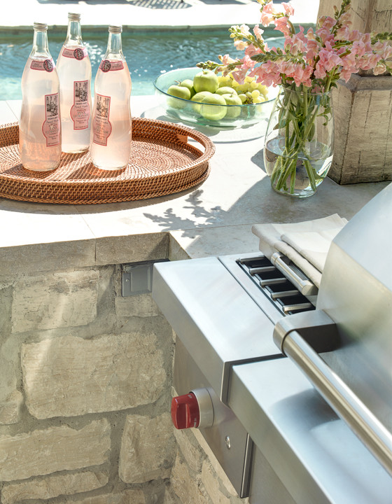 Outdoor Living Area Traditional Patio St Louis by Mitchell Wall Architecture and Design