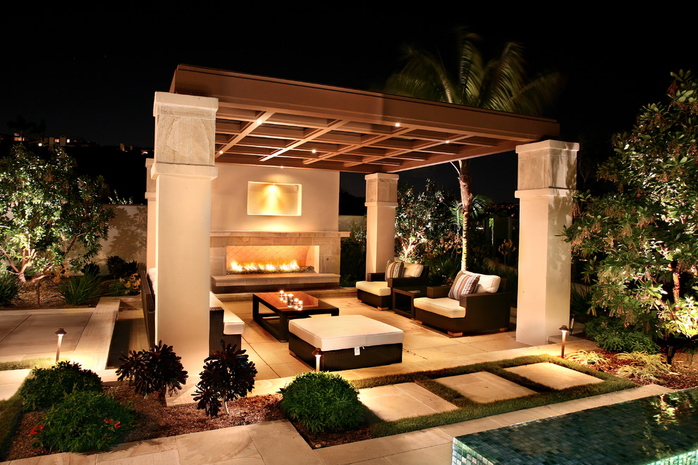 Outdoor Living Areas Contemporary Patio Orange County by Urban