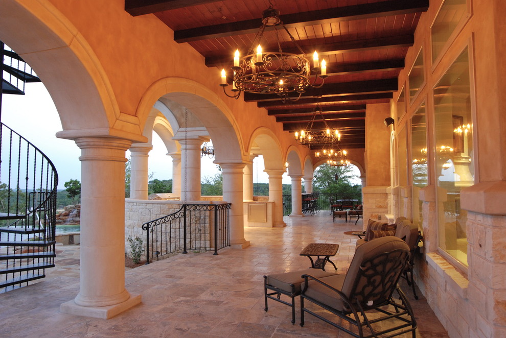 Outdoor Living by Stadler Custom Homes Rustic Patio Albuquerque