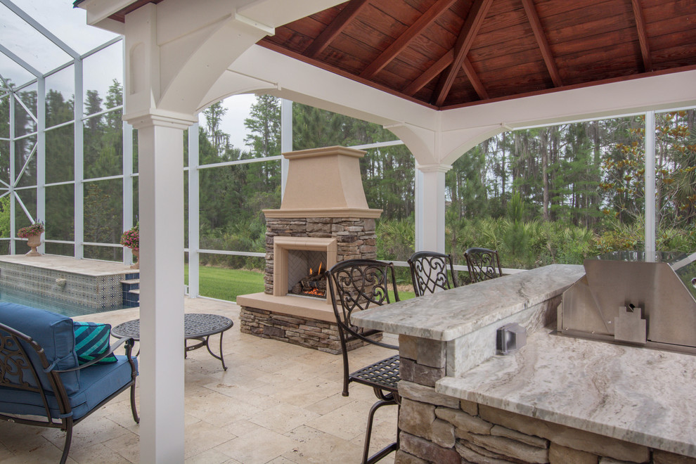 Outdoor Living in Wesley Chapel Traditional Patio Tampa by