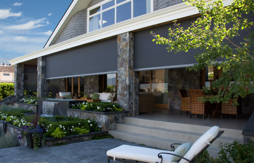Outdoor Living, Okanagan Style in Kelowna, BC Patio Other by Phantom Screens Houzz