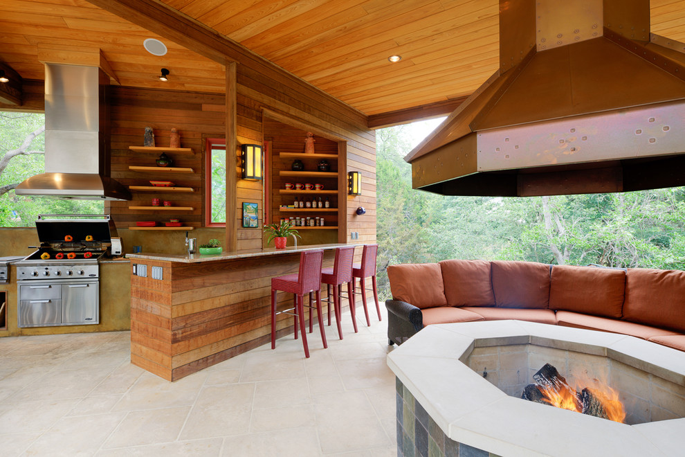 Outdoor Living Paradise - Contemporary - Patio - Austin - by CG&S