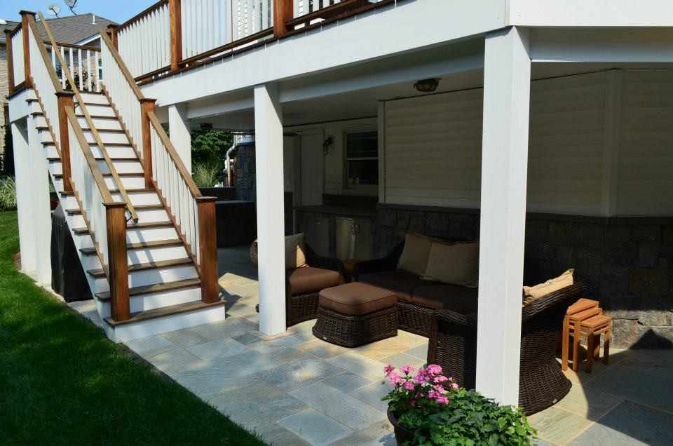 Patio Under Deck Houzz