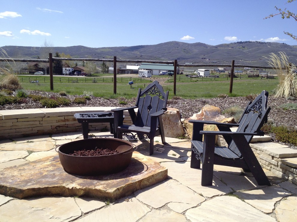 Outdoor living spaces Traditional Patio Salt Lake City by Park City Nursery Houzz