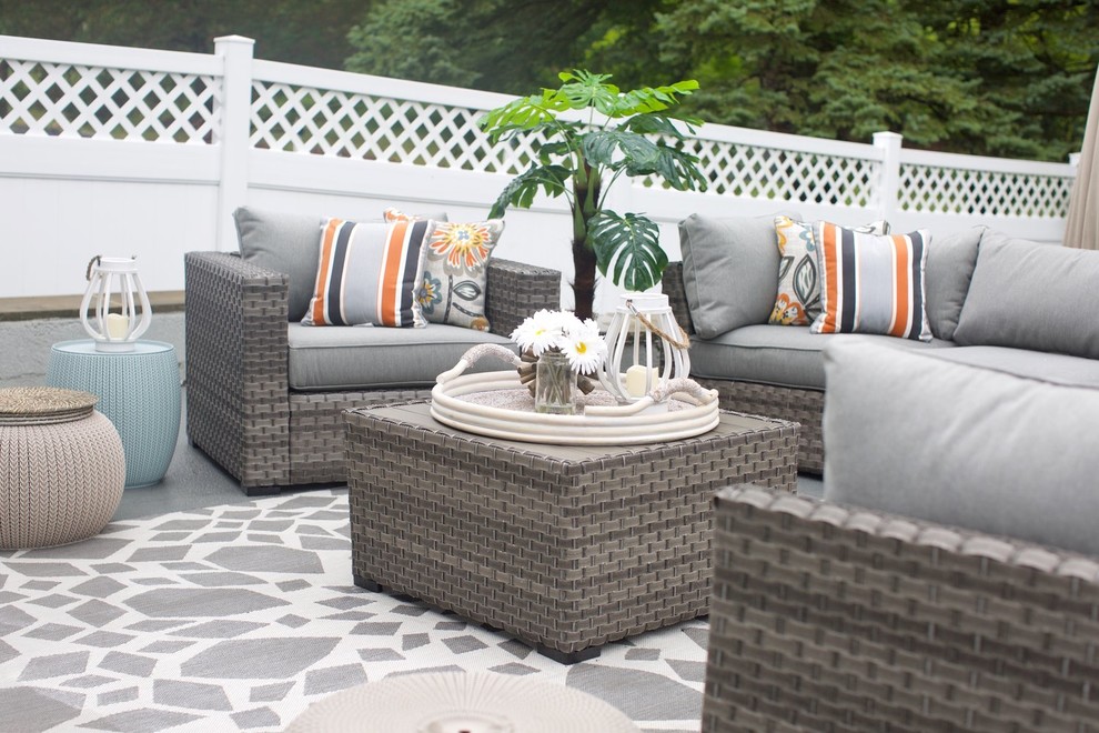 Outdoor Oasis Beach Style Patio, Raymour And Flanigan Outdoor Furniture