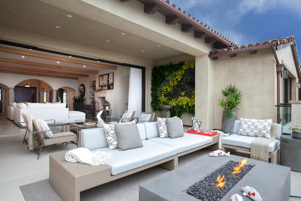 Outdoor Patio Mediterranean Patio Orange County by Concept