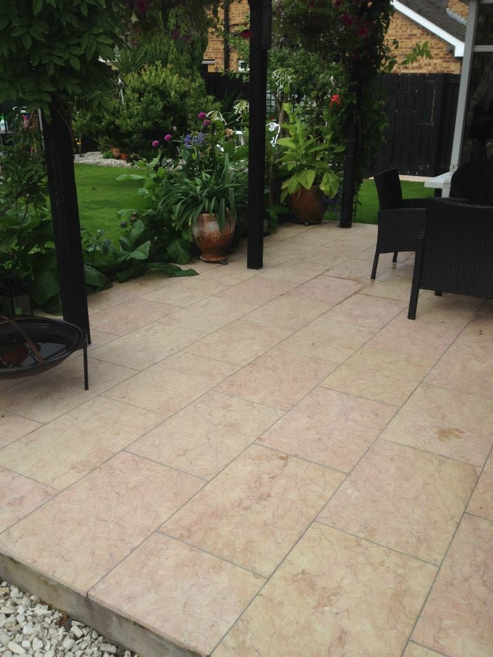 Outdoor paving Contemporary Patio Belfast by ADL Tile and Stone