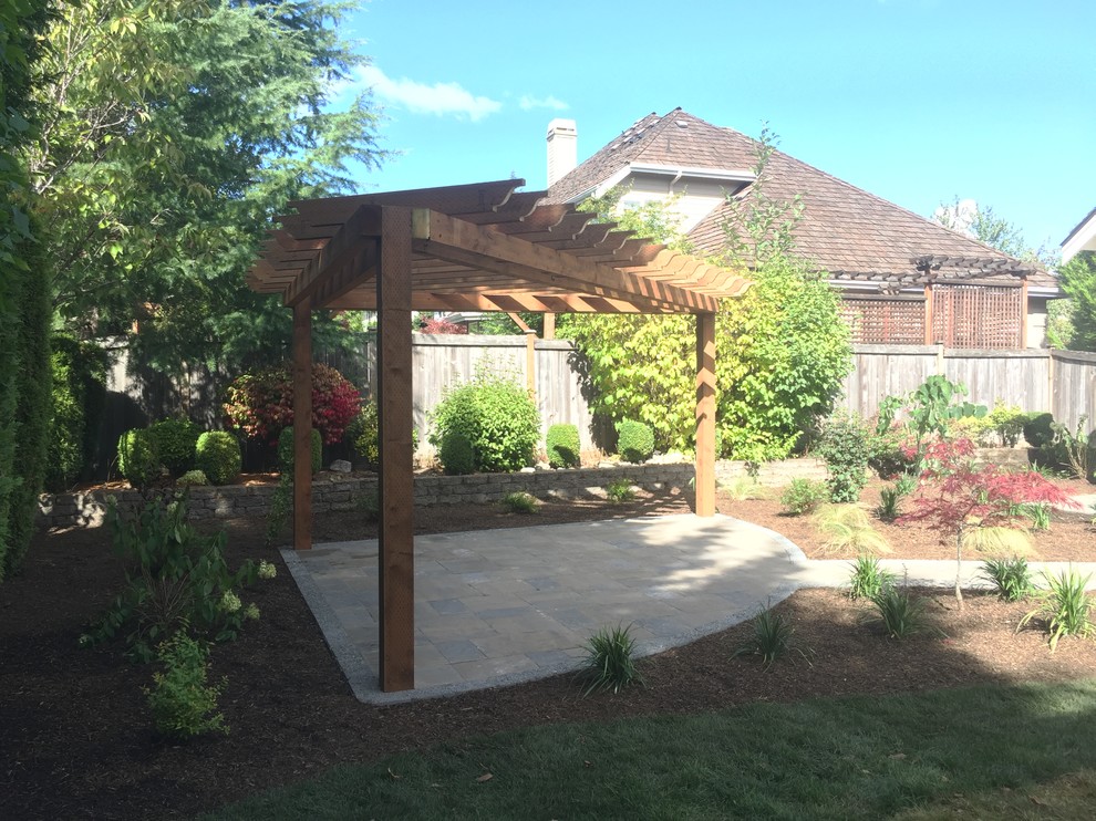 Outdoor Pergolas and Wood Structures Transitional Patio Seattle