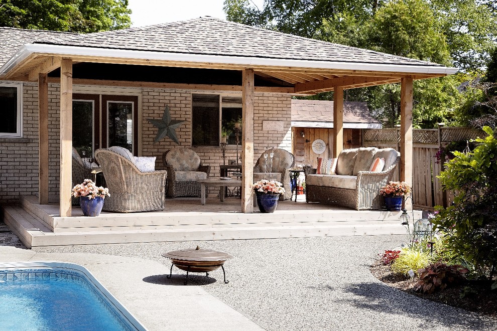 Outdoor Room in Burlington, Ontario Traditional Patio Other Houzz