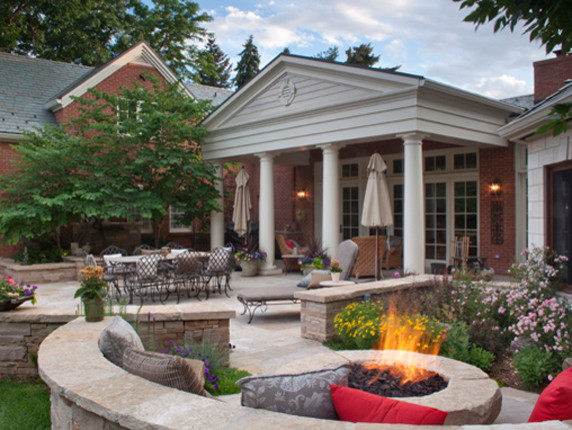 Inspiration for a timeless patio remodel in Denver