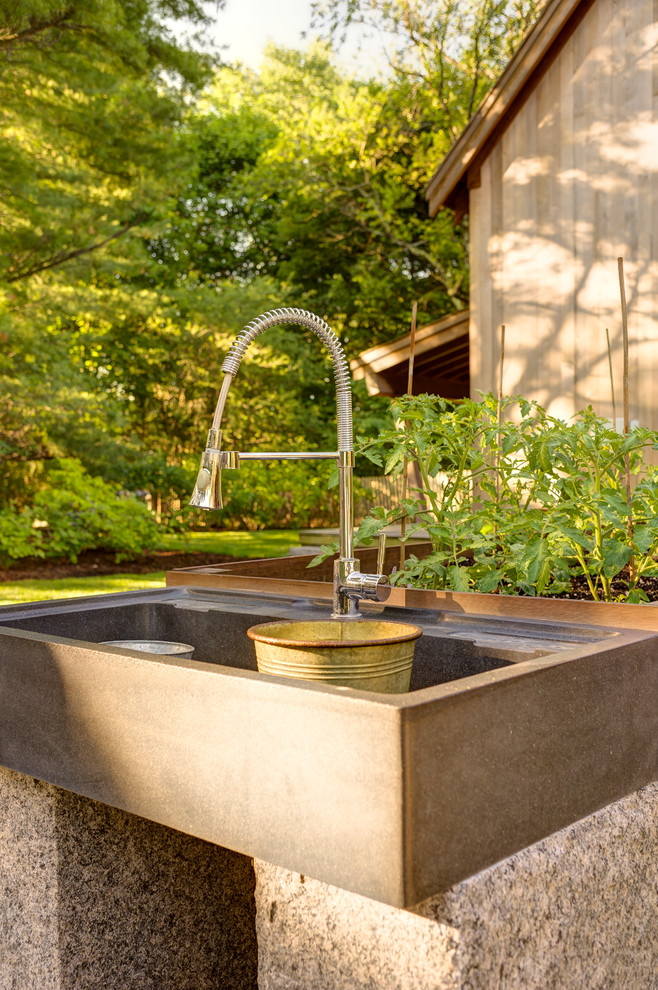 Outdoor Sink Contemporary Patio Boston by Landscape
