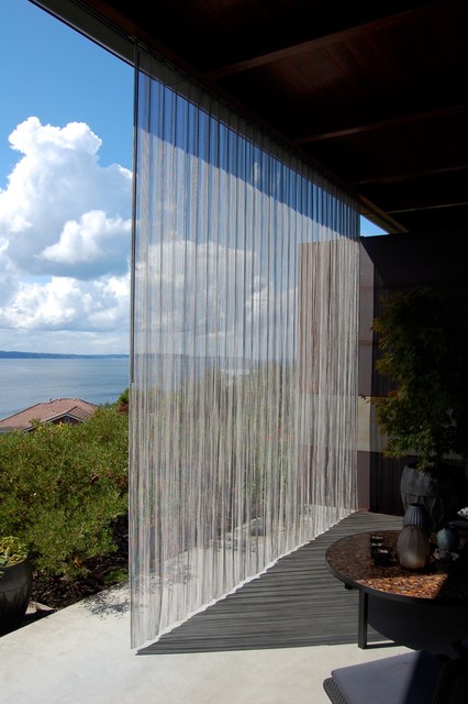 Outdoor Stainless Steel Curtain, Mesh Curtains For Patio