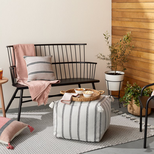 Hearth and hand ottoman sale