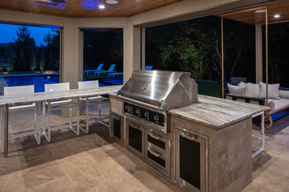 Overland Park Lanai/Pool Addition Contemporary Patio Kansas City by Renovations by Starr