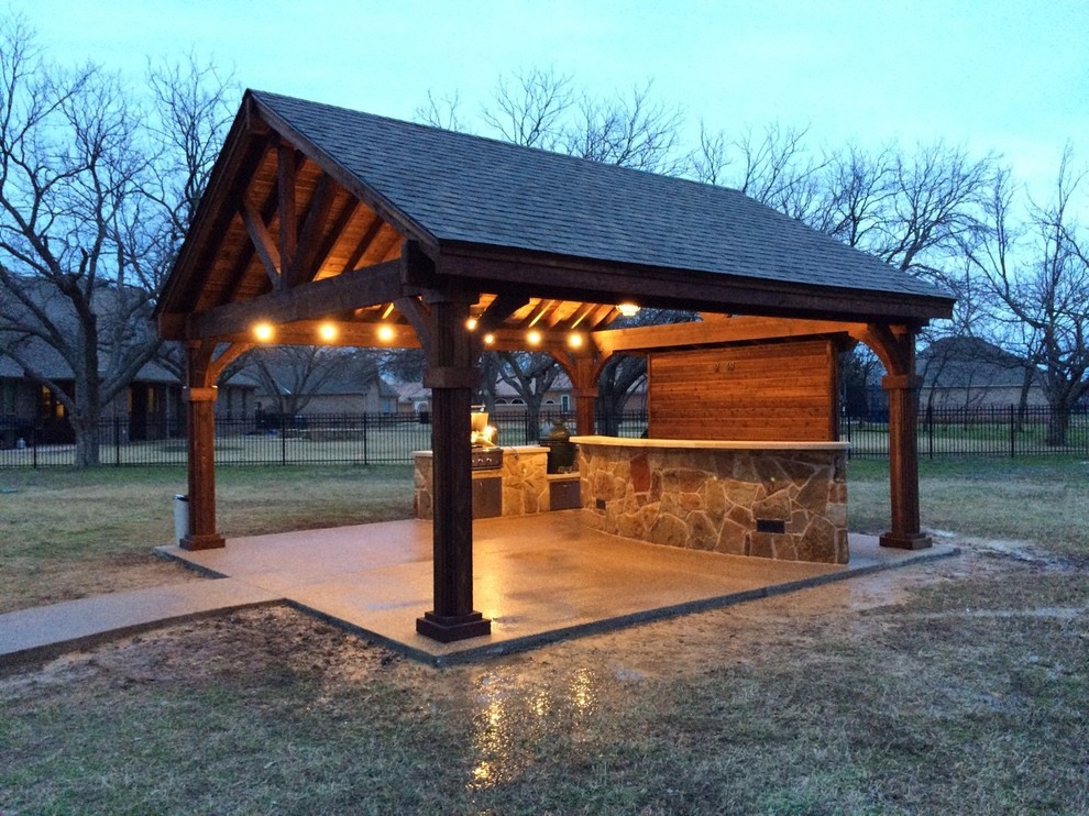 Overview Rustic Patio Dallas by Urban Oasis Outdoor Living Houzz