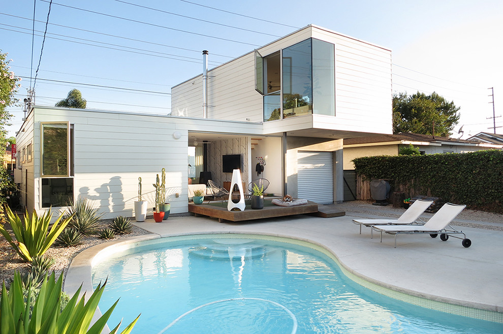 p House - Modern - Patio - Los Angeles - by ras-a, inc.