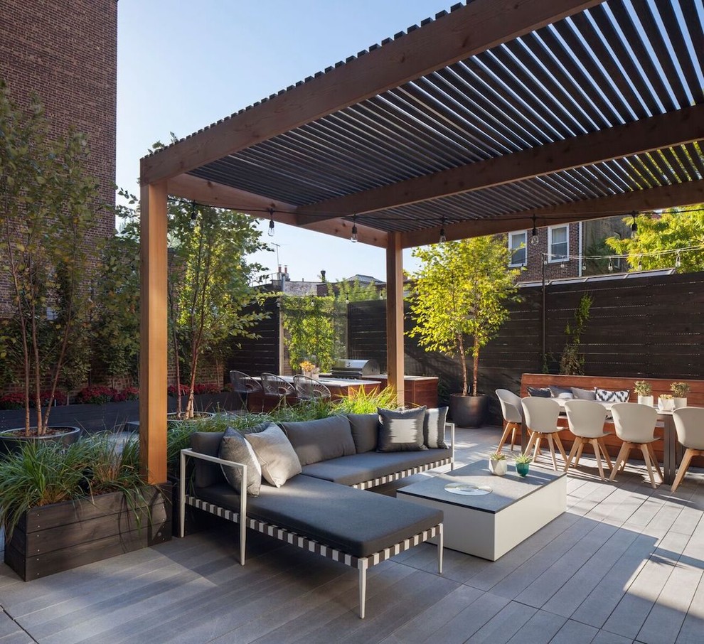 Pacific Street Landscape - Contemporary - Patio - New York - by New Eco ...