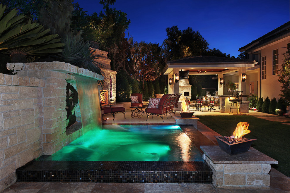 Palisades Traditional Patio Orange County by GDM Landscape Inc