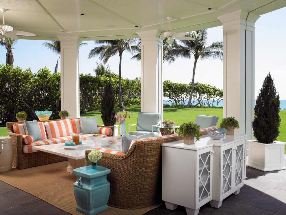Palm Beach Estate Tropical Patio Miami by Zabala Erickson, LLC Houzz