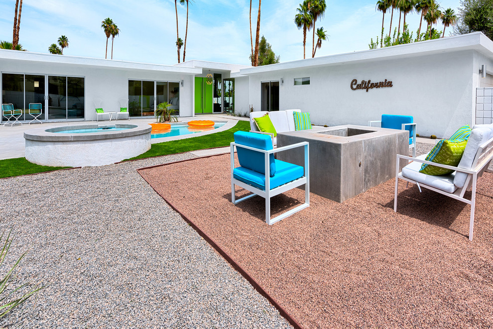 Palm Springs Outdoor Oasis Midcentury, Outdoor Furniture Palm Springs