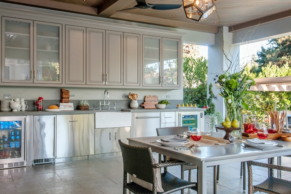 Palo Alto Outdoor Kitchen Patio San Francisco by Kalamazoo