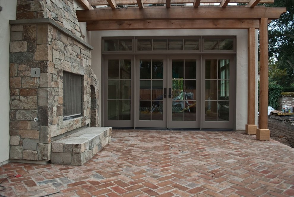 Palo Alto Tudor Restoration and Addition Traditional Patio San