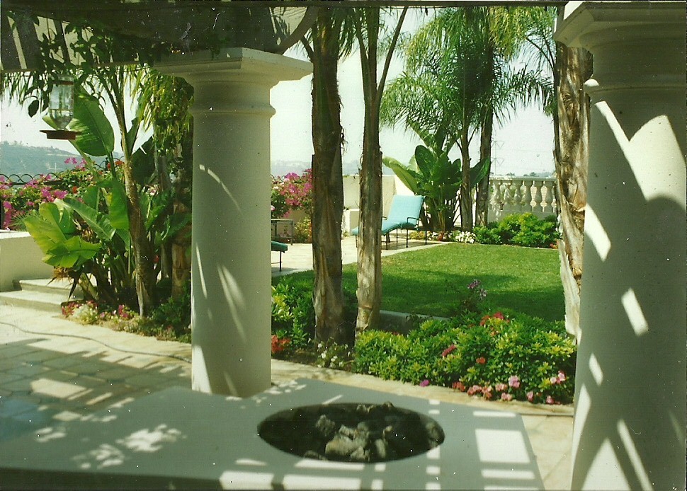 Photo of a medium sized mediterranean patio in San Diego.