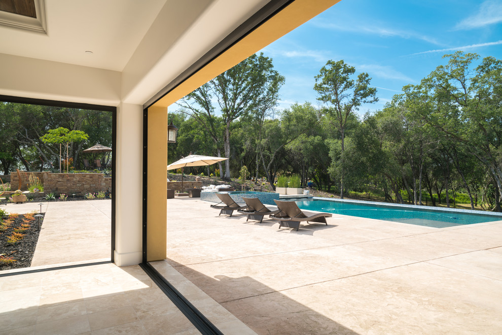 Patio Contemporary Patio Sacramento by Astra Construction