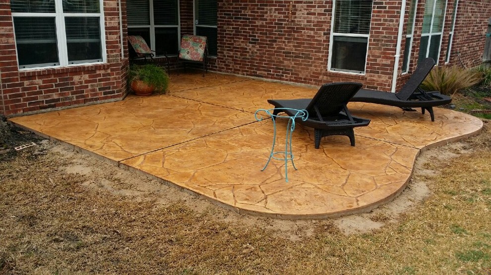 Patio Concrete Flooring Options Patio Houston by Affordable Shade