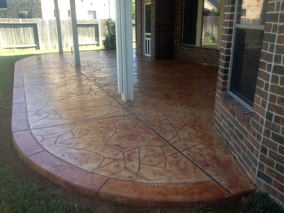 Patio Concrete Flooring Options Patio Houston by Affordable Shade