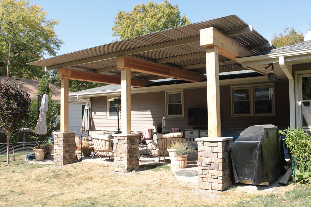 Patio Cover West Des Moines, IA Traditional Patio Other by