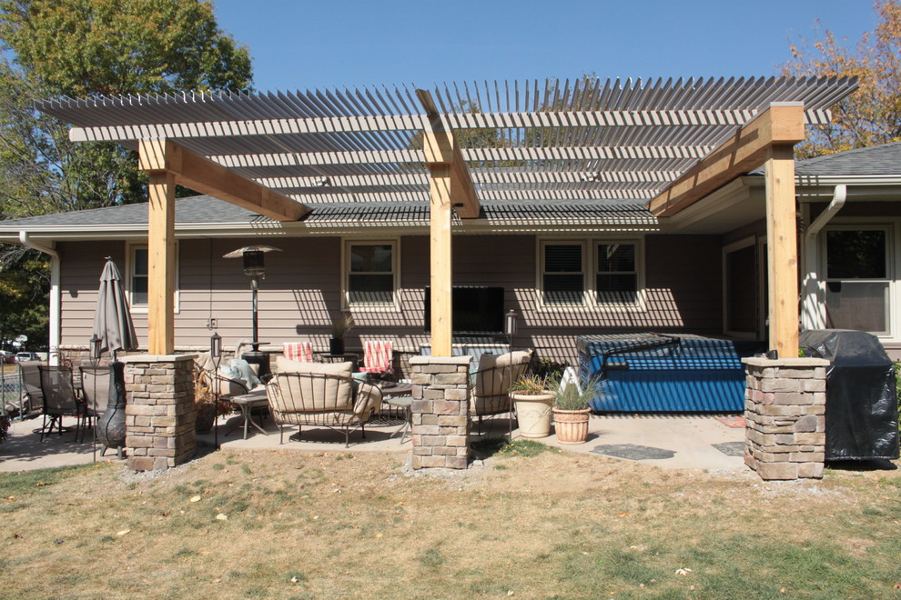 Patio Cover West Des Moines, IA Traditional Patio Other by