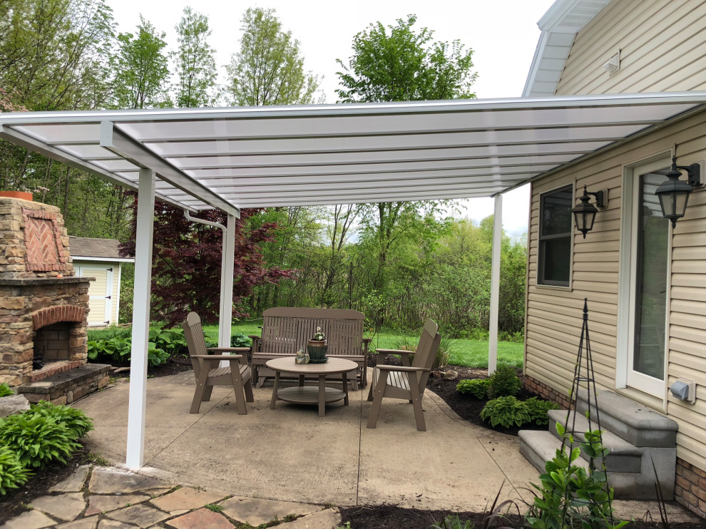 Patio Covers: White translucent panels - Traditional - Patio - by ...