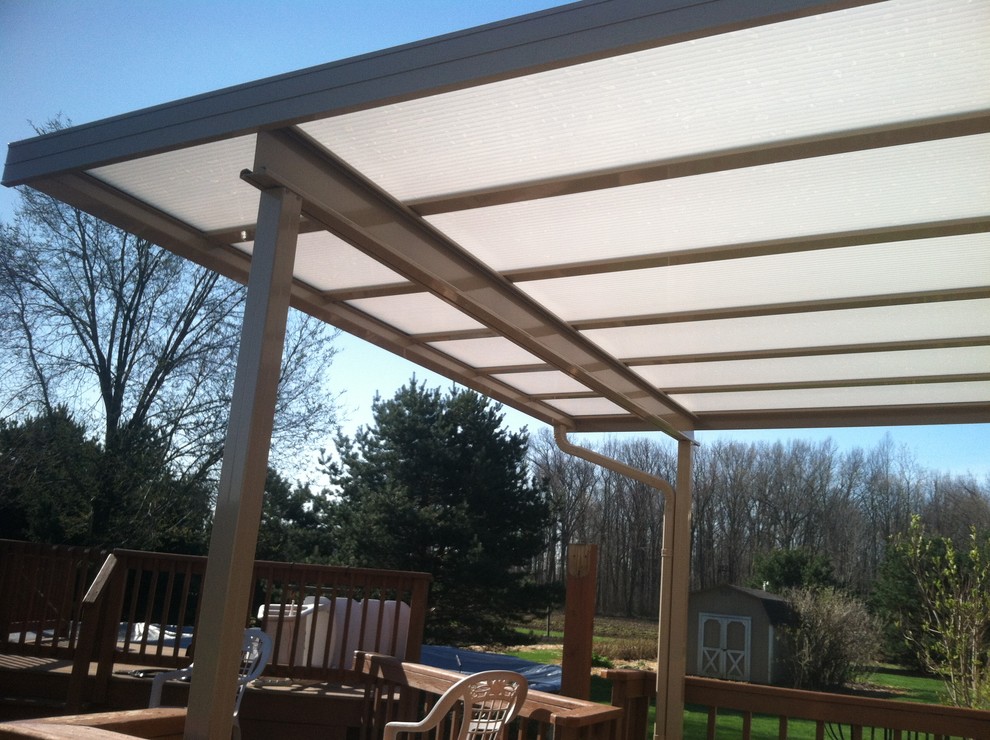 Patio Covers White translucent panels Traditional Patio