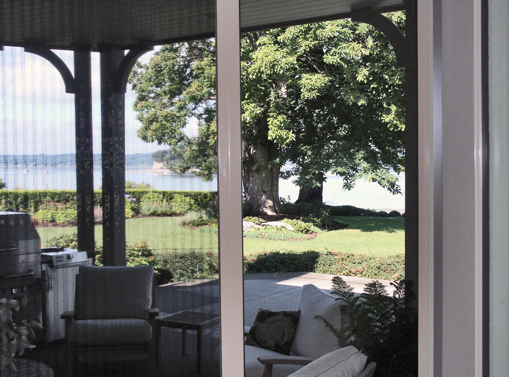 Patio Door Retractable Screen Contemporary Patio Orange County